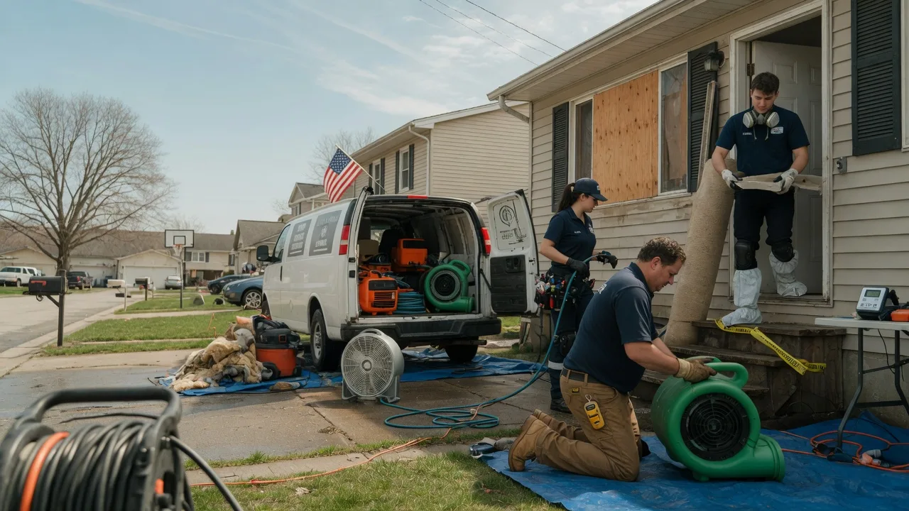 Water Damage Restoration in Slagle, LA near me